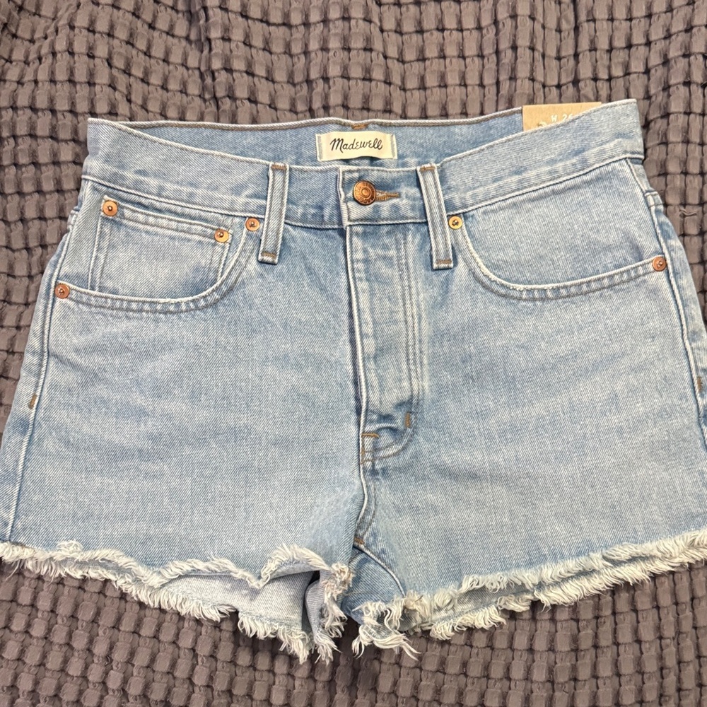 Madewell Women's Light Wash Jean Shorts